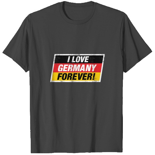 I Love Germany Forever Gift Christmas T Shirts