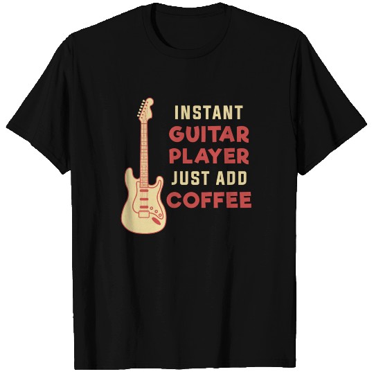 Guitar Player Coffee T Shirts