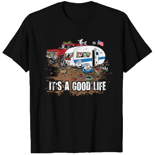 Trailer Trash Truck Life T Shirts