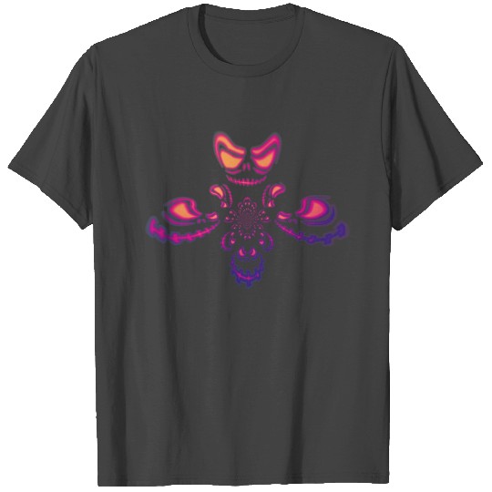 Halloween pumpkin group evil purple T Shirts