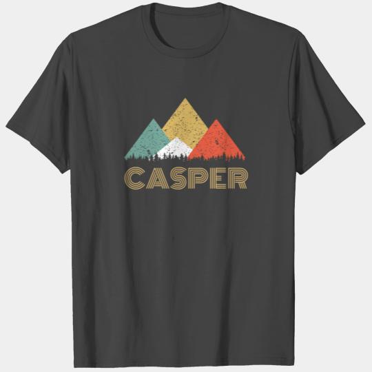 Retro City of Casper Mountain T Shirts