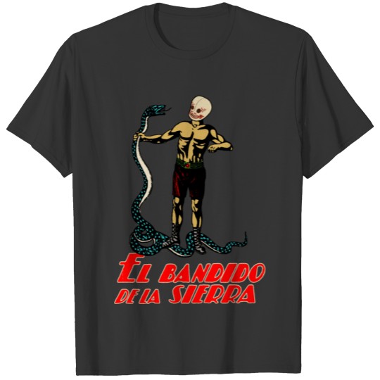 Vintage Mexican Wrestling Bandit T Shirts