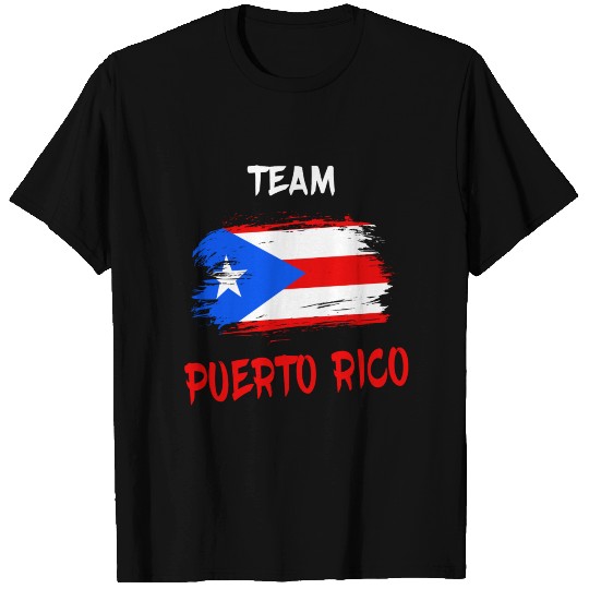 Team Puerto Rico / Gift Caribbean Flag T Shirts