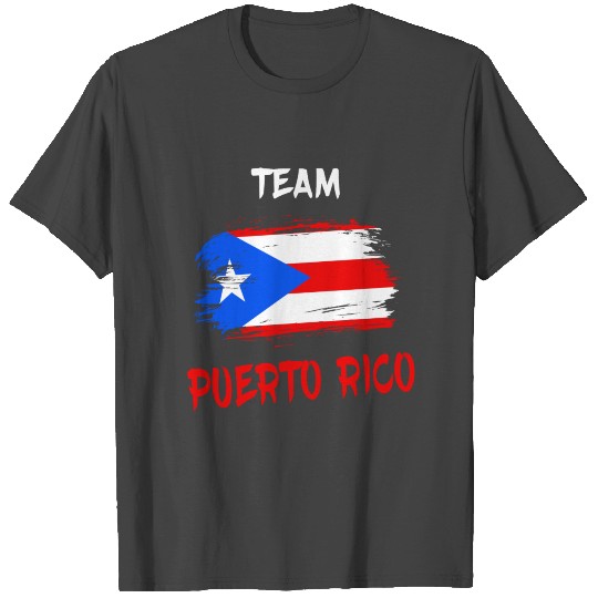 Team Puerto Rico / Gift Caribbean Flag T Shirts