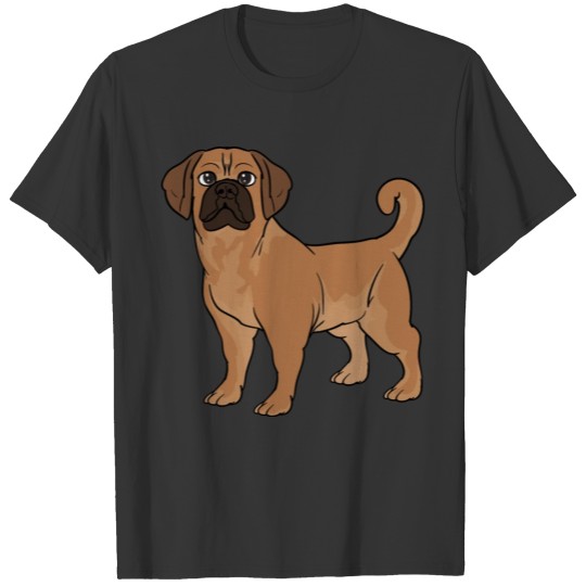 Cool Funny Cute Dog Puggle T Shirts