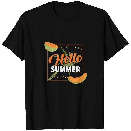 Hello Summer Gift Melon Refreshing Hot T Shirts