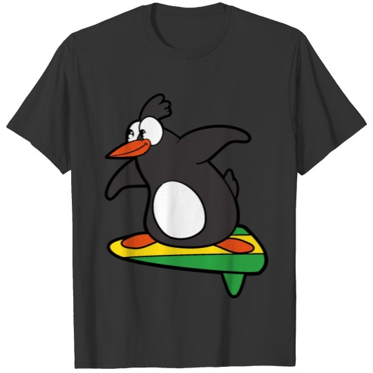 Funny Cool Cute Penguin Winter Snow T-shirt