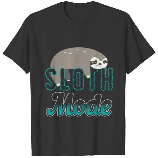 Sloth Mode Tired AF Running Shirt T-shirt