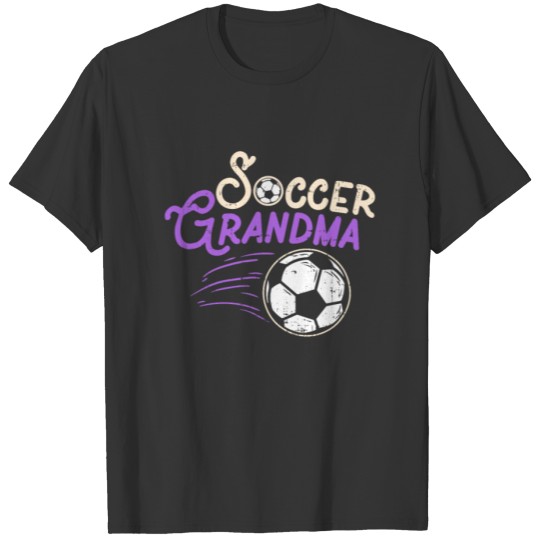 Soccer Grandma Shirt Grandmother Football T-shirt