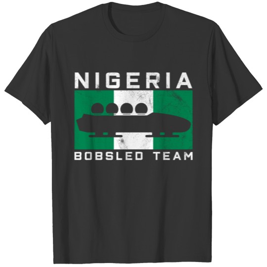 Nigeria Bobsleigh Bob Team T-shirt