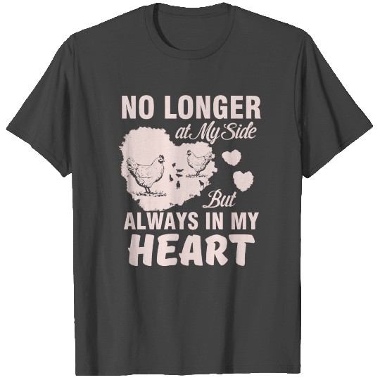 Chicken chickens Chicken in my heart T Shirts