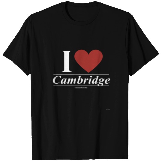 Cambridge Massachusetts MA Massachusettsan T Shirts