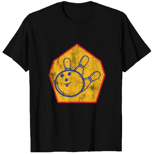 Bowling Sport Retro Style T Shirts