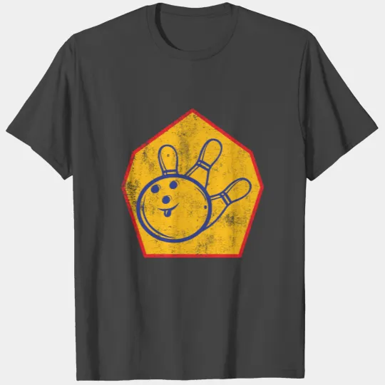 Bowling Sport Retro Style T Shirts