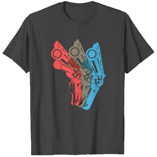 THE 3 REVOLVER COLTS T Shirts