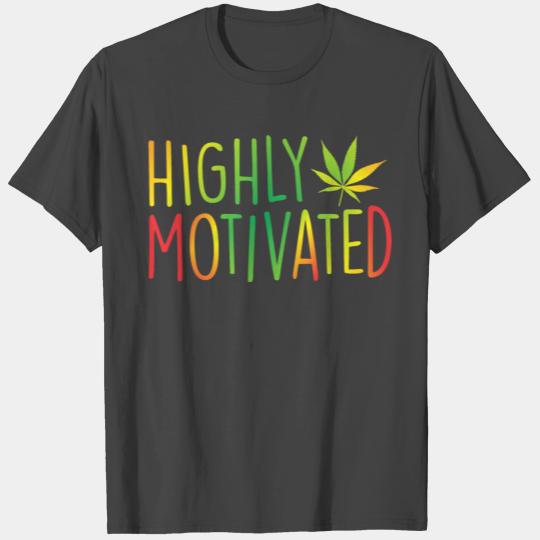 Highly Motivated Colorful T Shirts