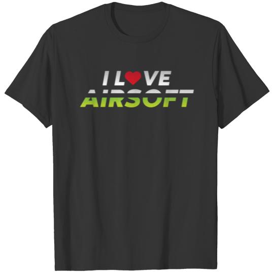 Airsoft Lover Shoot Shooter Gift Idea Gift T-shirt