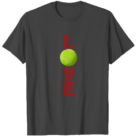 tennis love to play tennis serve T Shirts