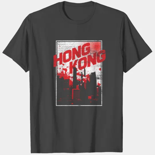 Hong Kong Asia Metropolis China Southern Asia Gift T Shirts