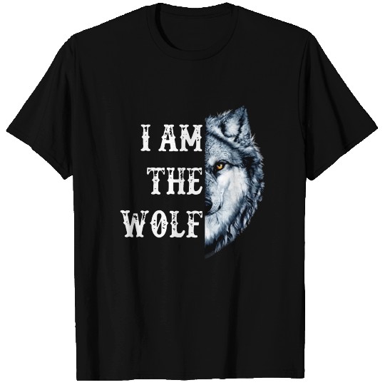 i am the wolf animals amazon scare eat meat kill w T Shirts