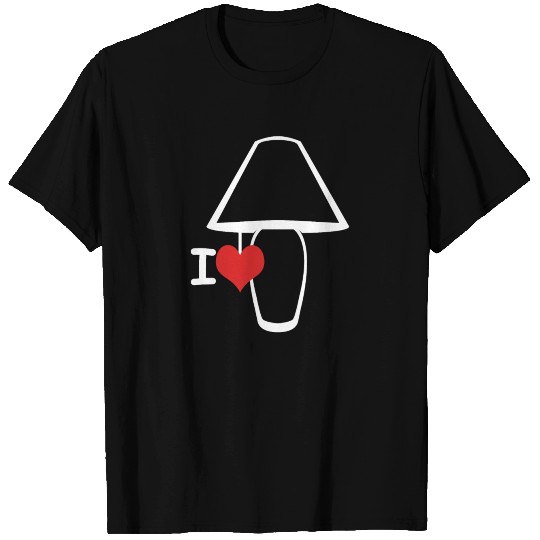 I Love Lamp T Shirts