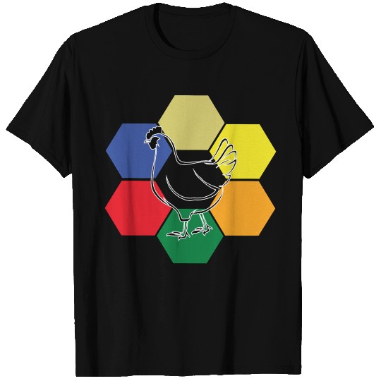 chicken cock rooster animal T Shirts