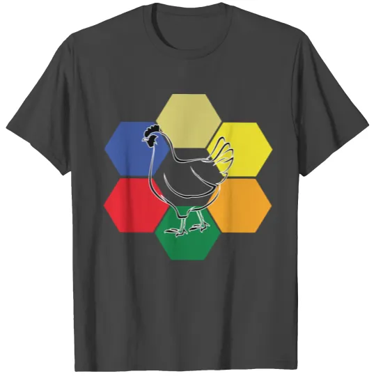 chicken cock rooster animal T Shirts