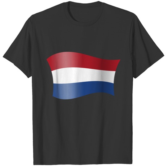 Netherlands gift Holland banner map T-shirt
