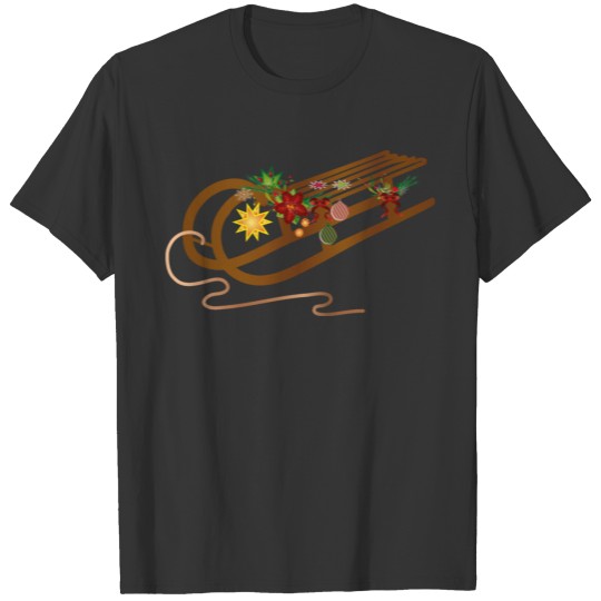 Christmas sleigh T-shirt