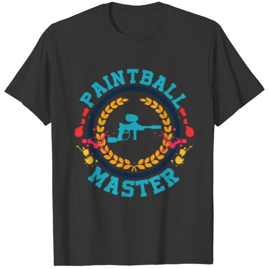 Paintball Master Hobby Tactics Team Sport T-shirt