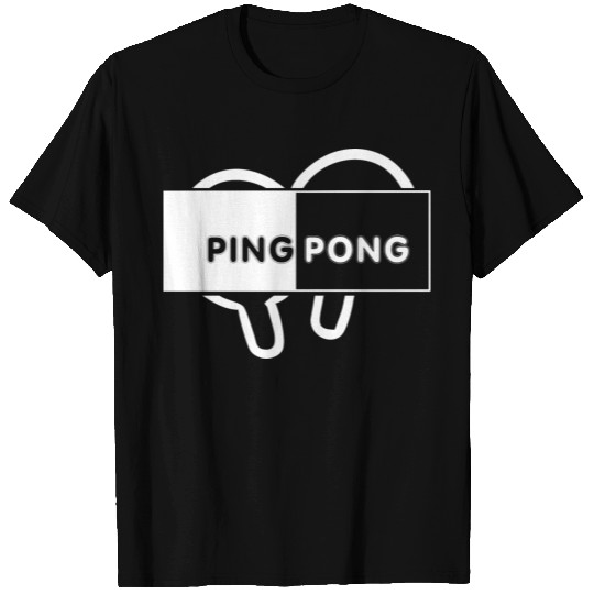 table tennis ping pong T Shirts