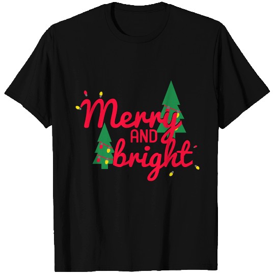 Merry and Bright T Shirts