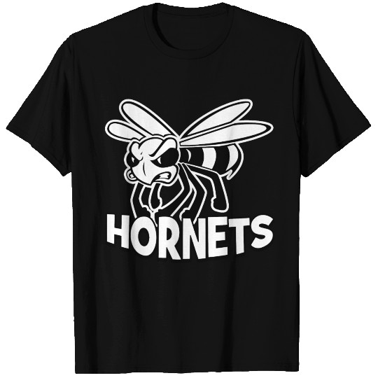 Hornets Flying Mascot School Pride T Shirts