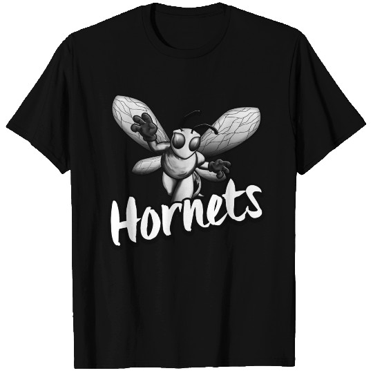 Hornets Super Flying Mascot School Pride T Shirts