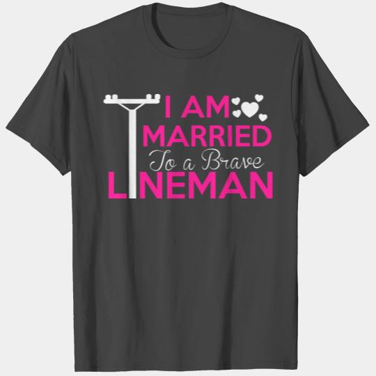 Married To Lineman T Shirts