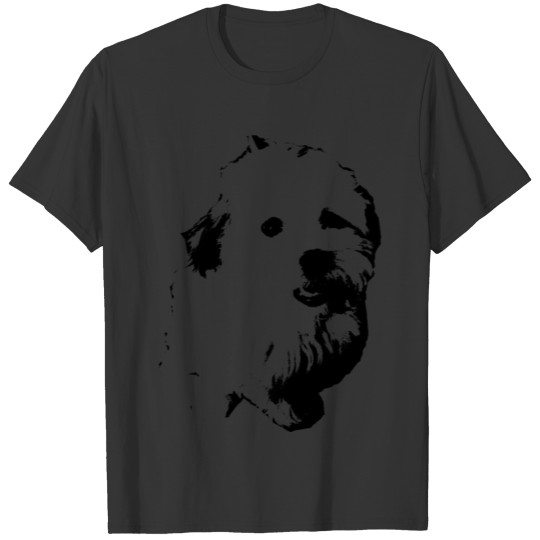 cute dog, puppy, havanese, bolonka, female dog T-shirt