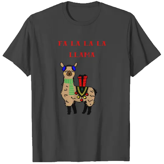 Fa La la la Llama T Shirts