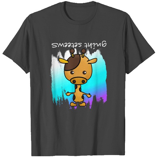 Sweetest thing giraffe T Shirts