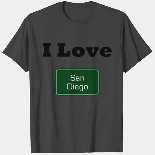 Il ove San Diego T Shirts