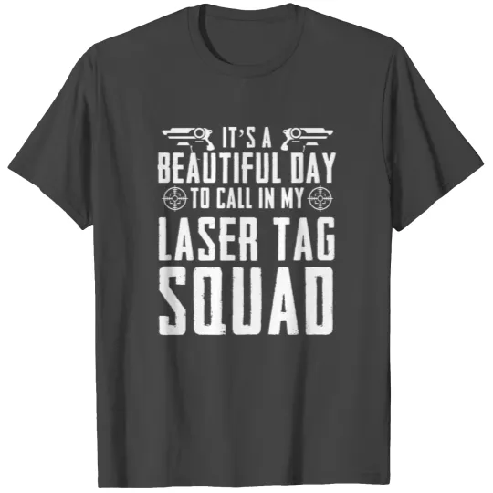 Laser tag squad gun soldier team gift T Shirts