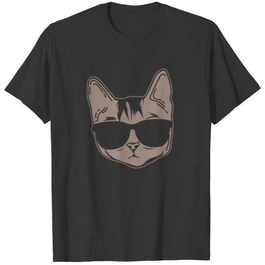 Cat With Sunglasses Gift Idea Men, Women, Kids T-shirt