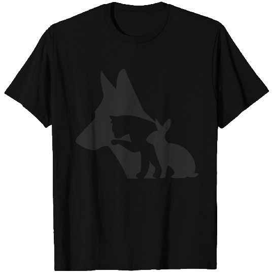 rabbit cat dog T Shirts