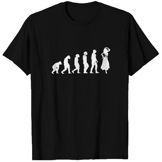 Dancing belly dance evolution T Shirts