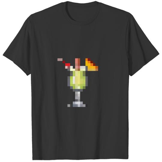 green cocktail T-shirt