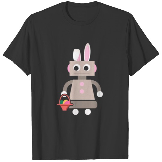 Robot Easter Bunny T Shirts