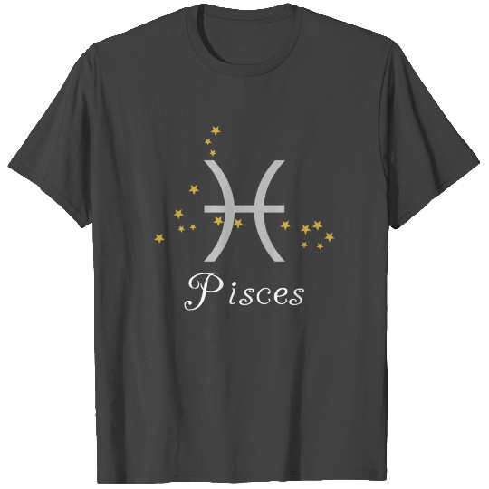 Pisces Zodiac Sign Astrology Stars T Shirts