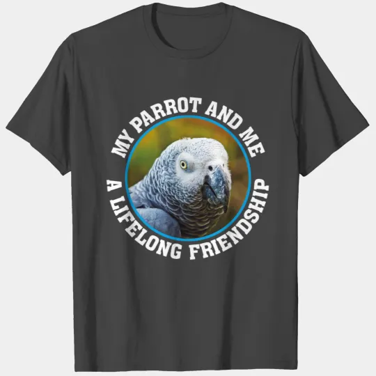 Grey Parrot, Parrot, Gift Idea T Shirts