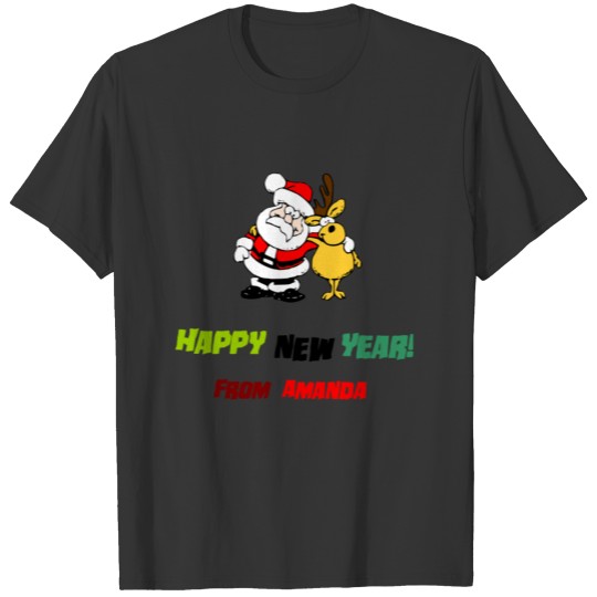 happy new year t-shirt from Amanda T-shirt