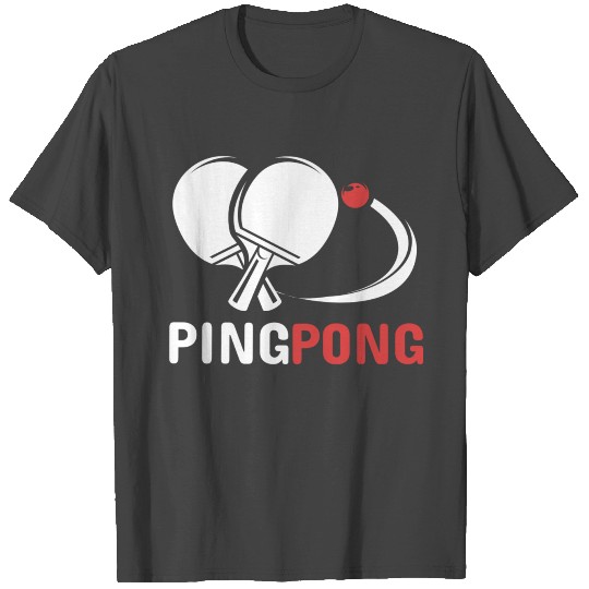 Table Tennis PingPong Sport Hobby Leisure Gift T Shirts