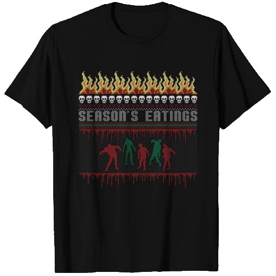 Season's Eatings Zombie T Shirts